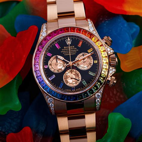 rolex rainbow umgebung